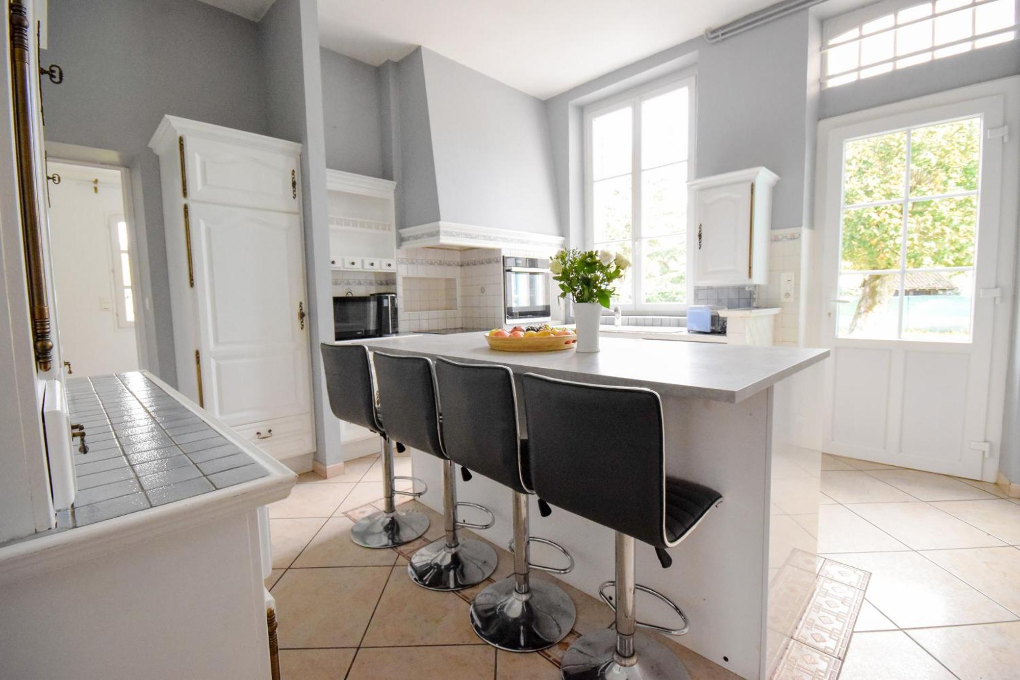 Villa Avec Piscine Et Billard Sabres Buitenkant foto