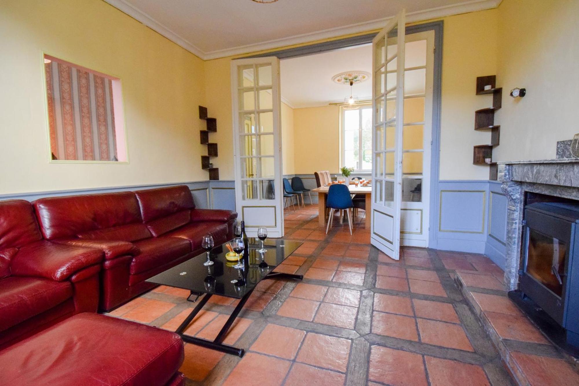 Villa Avec Piscine Et Billard Sabres Buitenkant foto