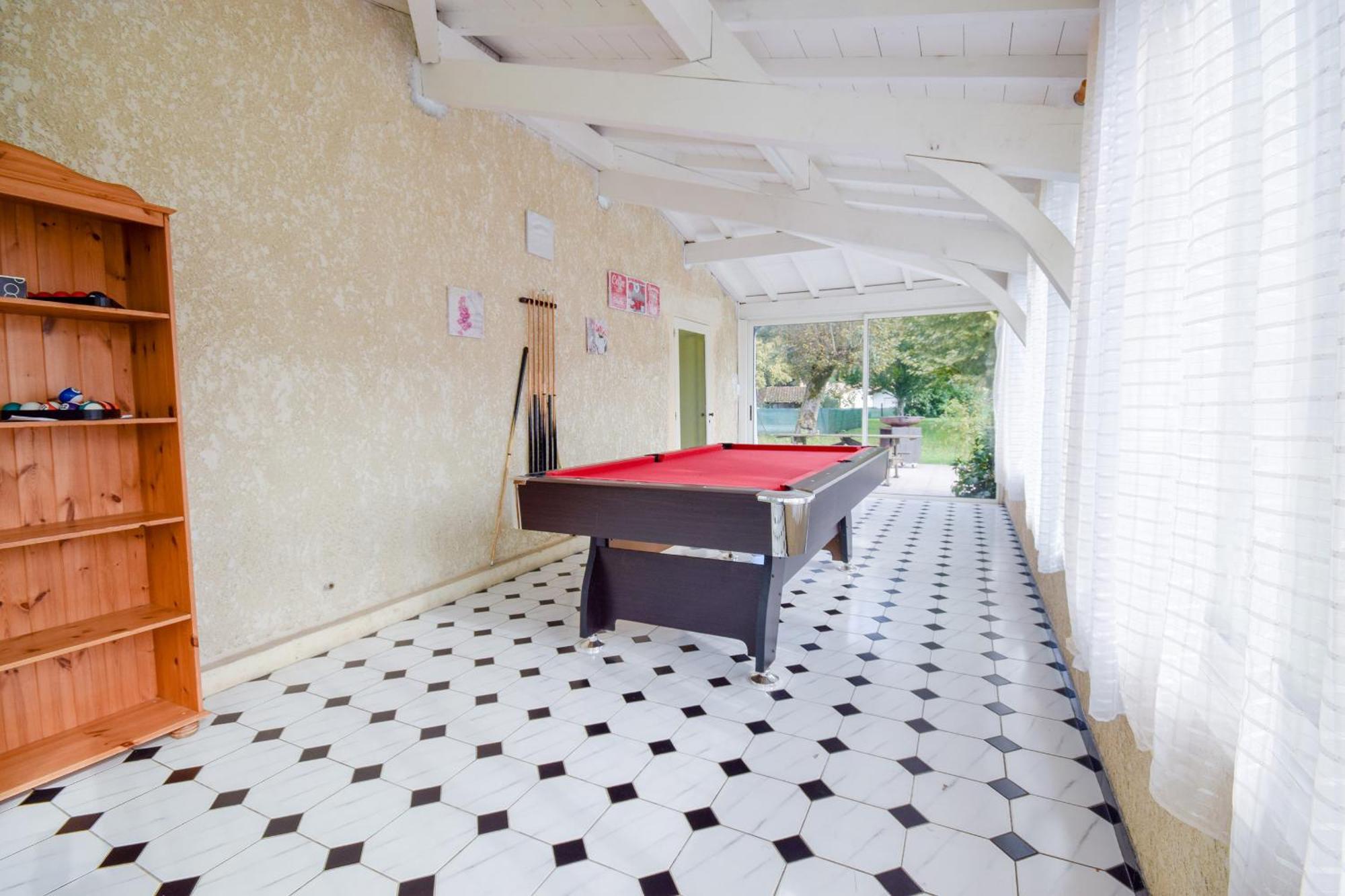 Villa Avec Piscine Et Billard Sabres Buitenkant foto